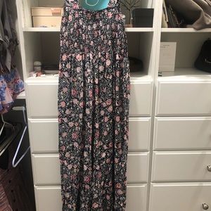 Loft Smocked tank jumpsuit